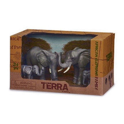 Familia de elefantes