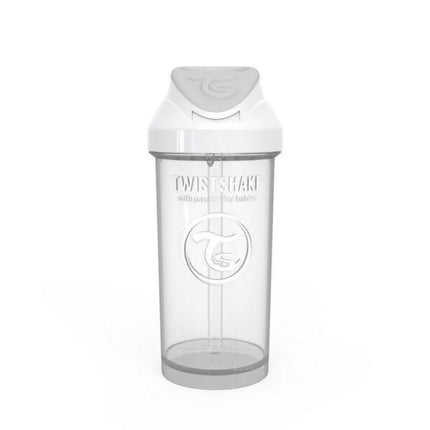 Vaso con bombilla Twistshake Straw Cup 360ml Blanco
