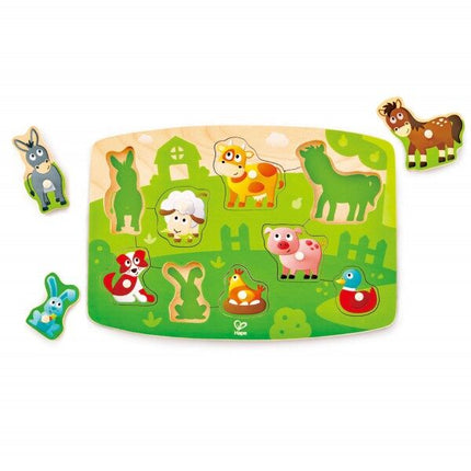 Farmyard peg puzzle