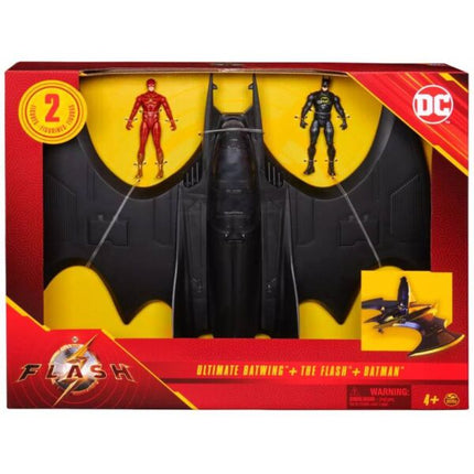 FLASH BATWING CON FLASH & BATMAN