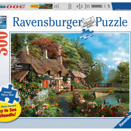 RAV 13580 Cottage on a Lake 300pc