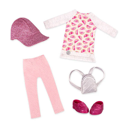 BA Glitter Girls 50014 Doll Deluxe Leggings y Top Outfit
