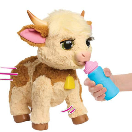 FurReal Maggie the Feed & Follow Cow