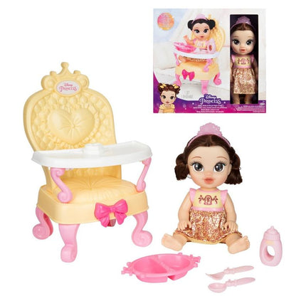 MUNECA DISNEY PRINC. BEBE C/SILLA Y ACCES