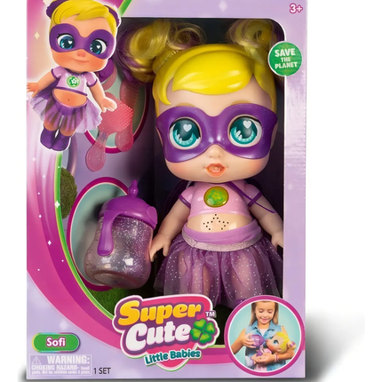 SUPERCUTIES DOLL GLITZY COOL SOPHIE (BLONDE)