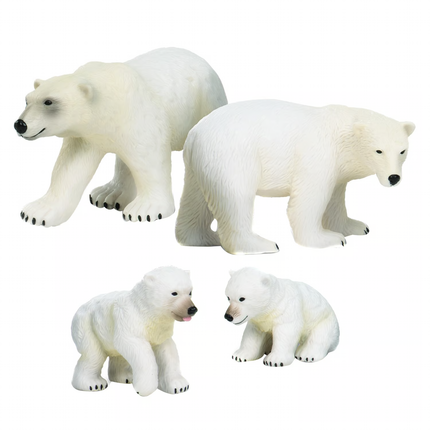 Familia de osos polares