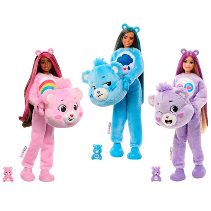 LAT BRB CUTIE REVEAL BARBIE X CARE BEARS ASST