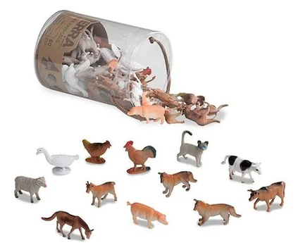 Set animales de la granja