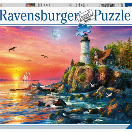 RAV 16581 Lighthouse at Sunset 500pc