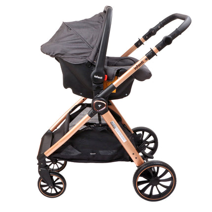 Coche Travel System Romanzo X1-D Negro Bronce