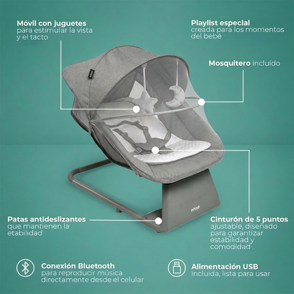 Silla Nido Vivaldi Gris