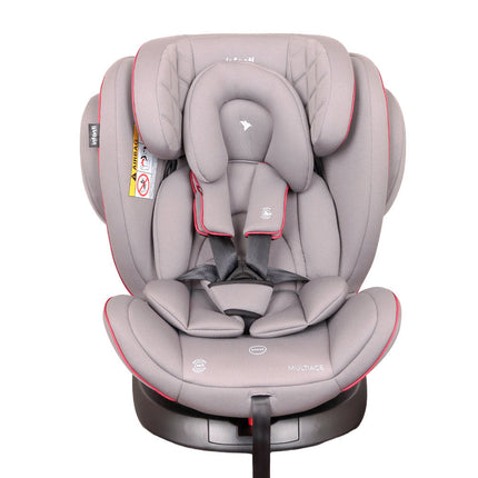 Silla De Auto Convertible Multiage New Grey