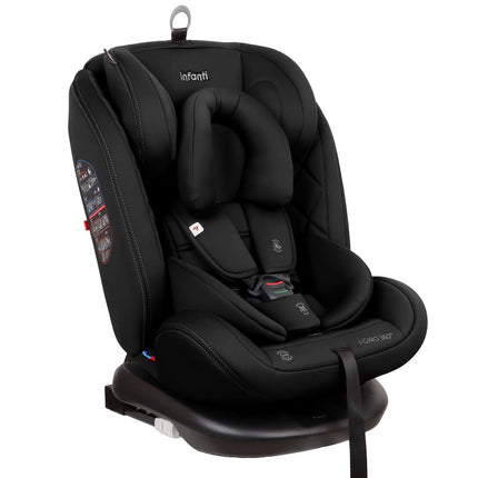 Silla De Auto Convertible I-Giro 360° Black