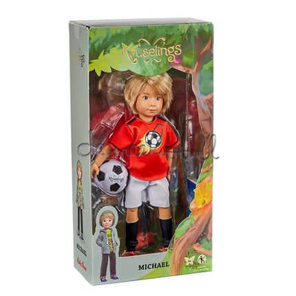 Muñeca michael jugadora de fútbol