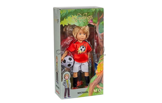 Muñeca michael jugadora de fútbol