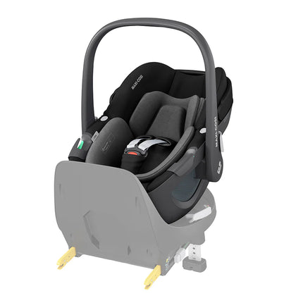 Coche Travel System  Zelia 3 + Pebble 360° + Family Fix Esse BLACK