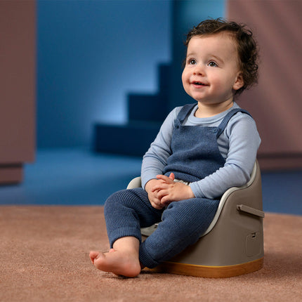 Silla Comer Booster Jay Elegance Beige