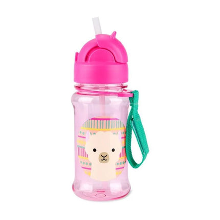 Zoo Tritan Renew Straw Bottle- Llama