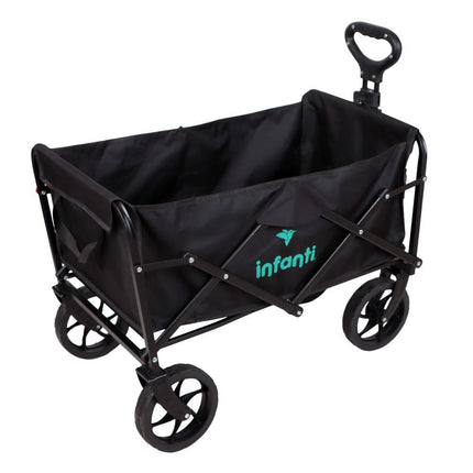 Carrito Plegable Organizador Negro