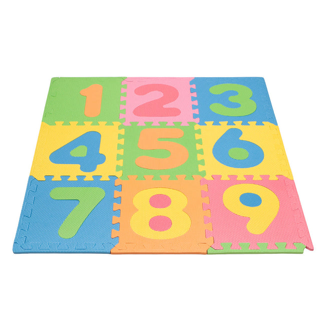 Alfombra Mat Eva Números 9 Pz Infanti