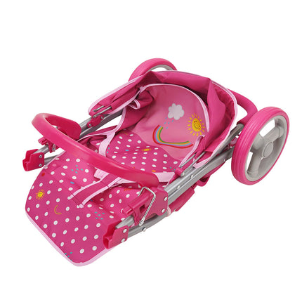 Set De Coche De Muñecas 3 En 1