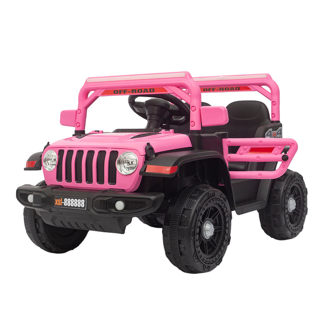 Auto Eléctrico 4x4 Rosado 12v