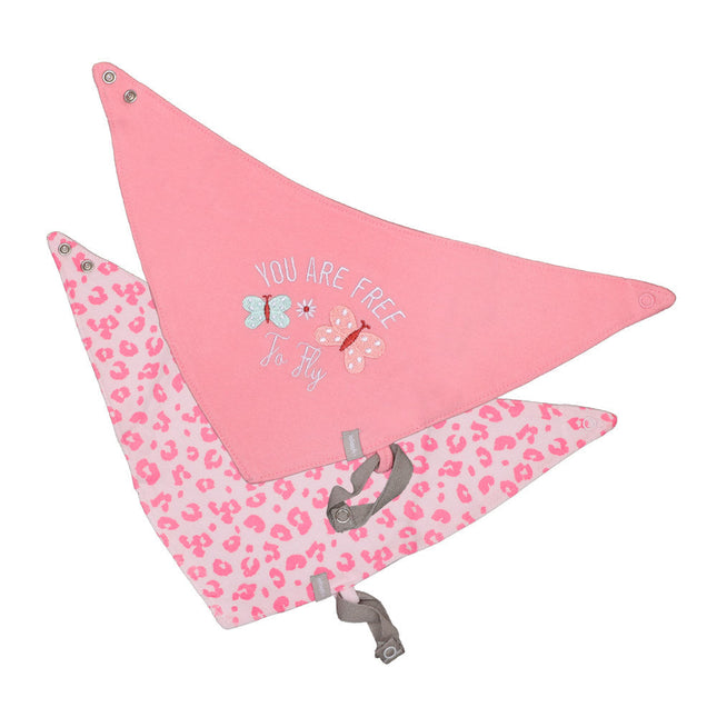 Bipack Baberos Impermeables Niña Fucsia Infanti