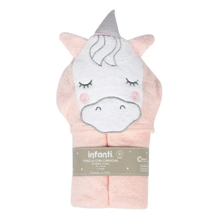 TOALLA CAPUCHA UNICORNIO