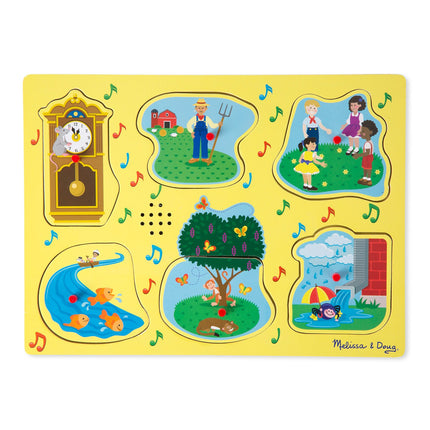 Puzzle de Sonido Canciones Infantiles Melissa & Doug