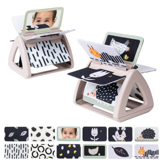 Black & White Spinning Book
