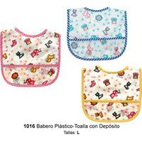 Babero Plástico   M  ( plástico )