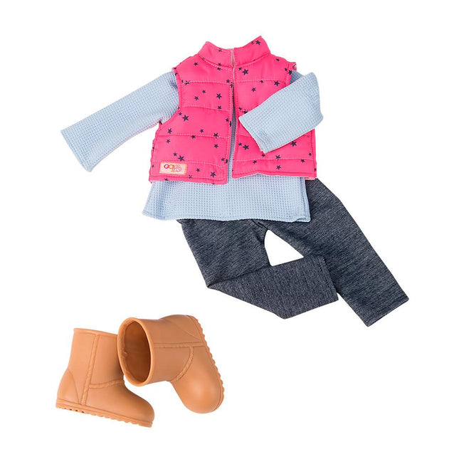 BA OG Regular Outfit Trekking Star Vest Jeggings 3