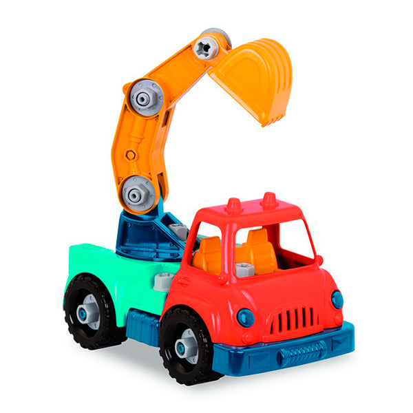 BA Battat Toy WW 1011 Take-Apart Crane Truck