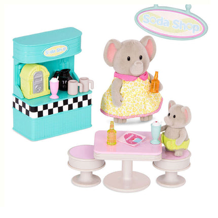 BA Lil Woodzeez 6592 Soda Shop Set