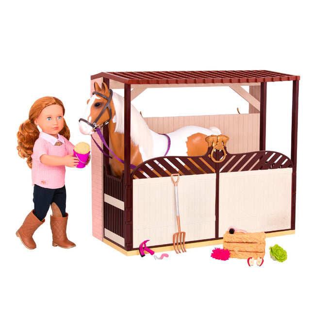 BA OG 37932 Plastic Horse Barn