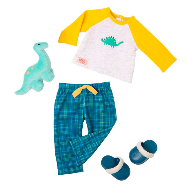 BA OG BD30477Z Deluxe Boy Dinosaur Print