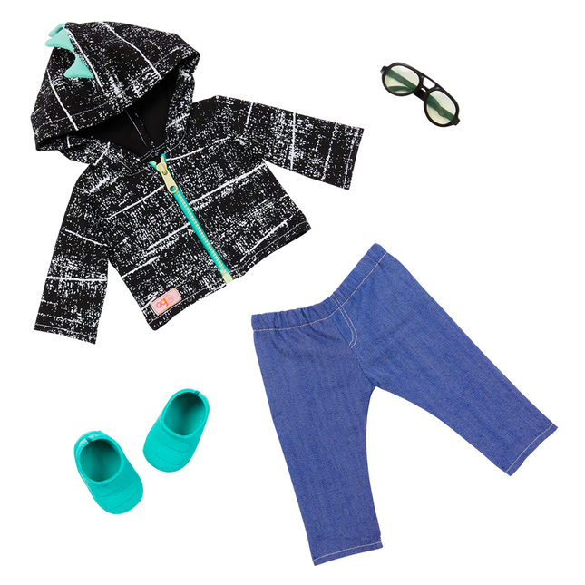 BA OG BD30497Z Dino Hoodie Outfit