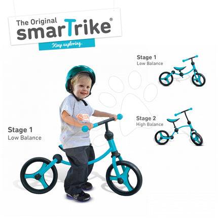 BICICLETA DE APRENDIZAJE SMARTRIKE RUNNING AZUL