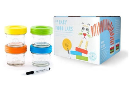 SET DE 4 VASOS DE VIDRIO 120ML