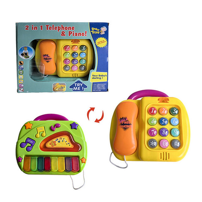 TELEFONO PIANO 2 EN 1