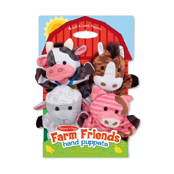 M&D PUPPET PLUSH FARM FRIENDS.
