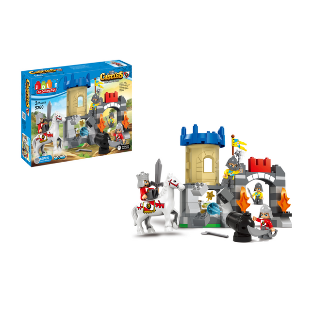 CASTILLO MEDIEVAL BLOQUES 69 PCS