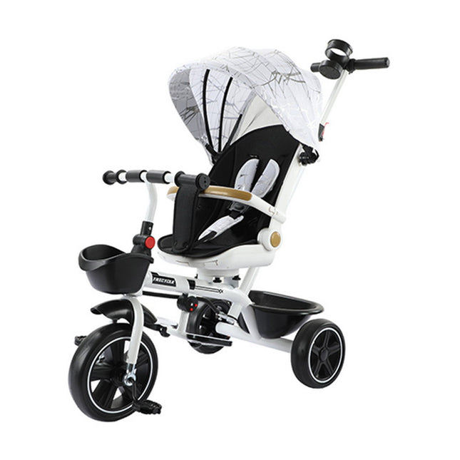 TRICICLO WHITE CON TOLDO
