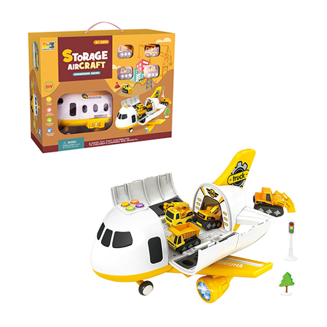 AVION TRANSPORTA VEHICULOS CONSTRUCCION
