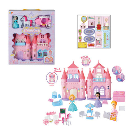 CASTILLO MINI PRINCESA CON CARRUAJE