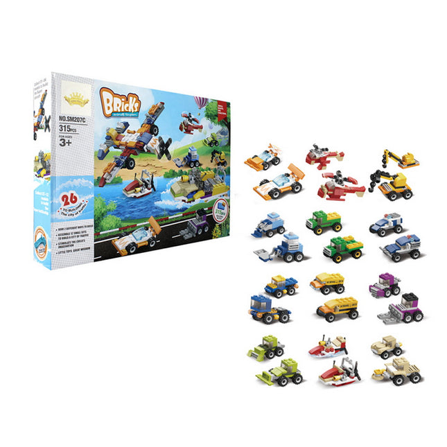 BLOQUES PARA ARMAR VEHICULOS