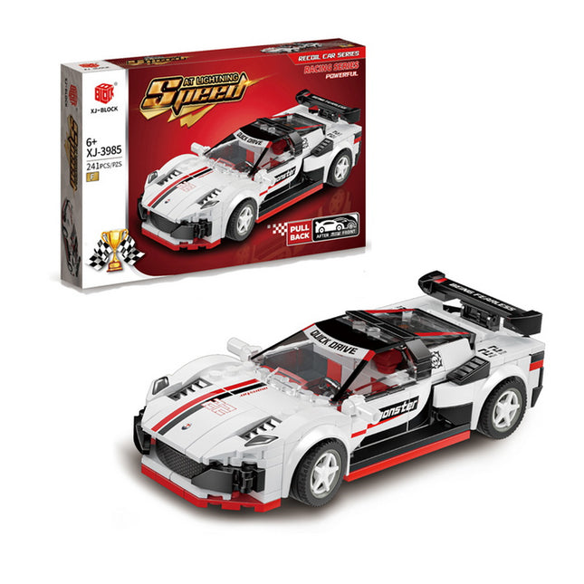 BLOQUES ARMAR AUTO PORSHE 339 PZAS.