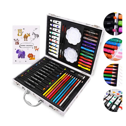 SET DE ARTE EN MALETA MADERA
