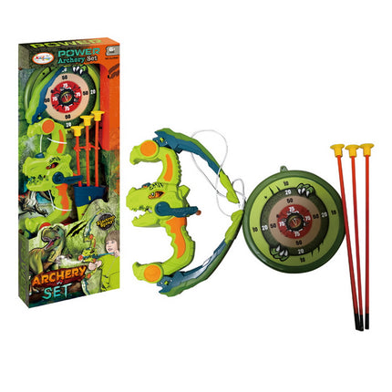 LANZA FLECHA DINO CON TIRO AL BLANCO