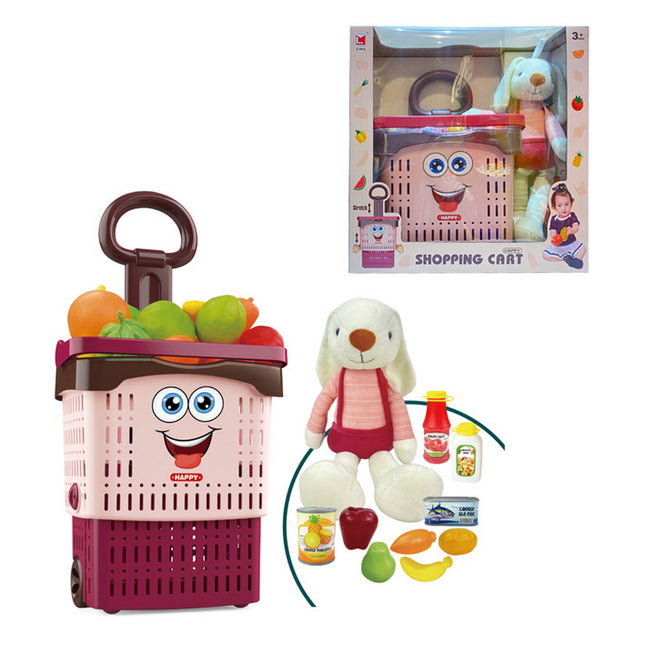 CARRITO COMPRAS CON PELUCHE
